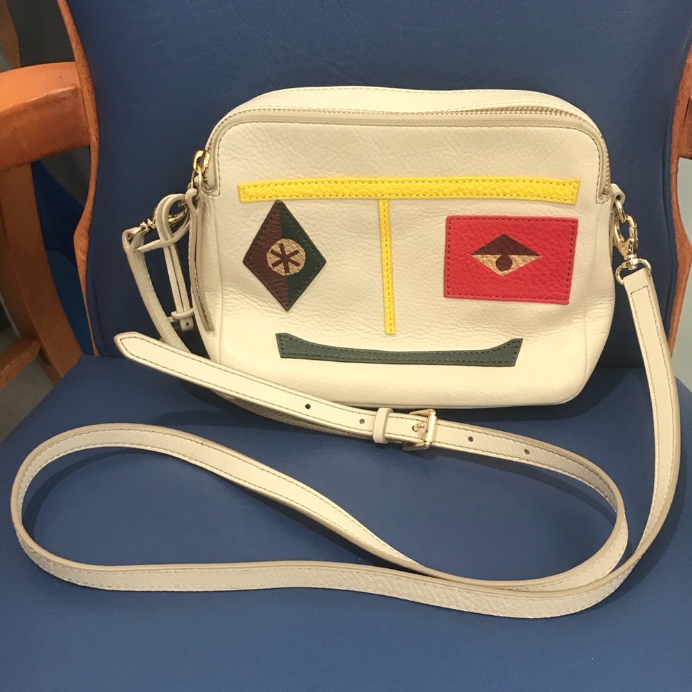 Fossil Sydney leather crossbody robot